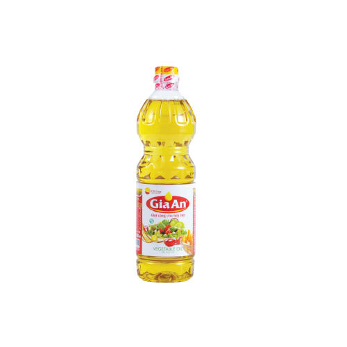Dầu thực vật Gia An chai 880ml